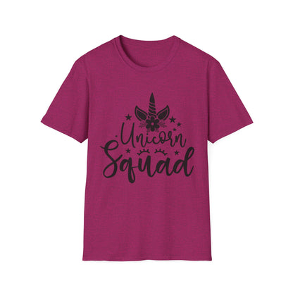 Unisex Softstyle T-Shirt - Unicorn Squad Tee for Magical Friends