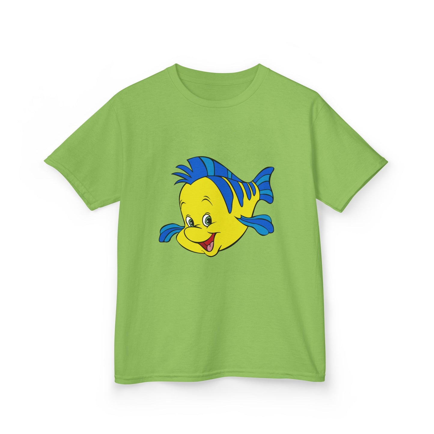 Kids Cartoon Fish Tee - Fun Summer T-Shirt, Gift for Birthday, Beach Day, Family Outings, Vacation Wear