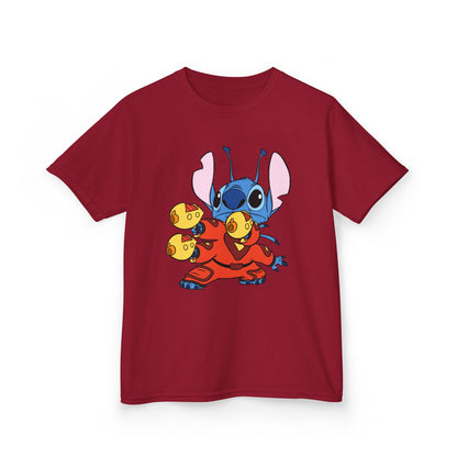 Whimsical Cartoon Kids Tee, Fun Graphic Tee, Birthday Gift, Playful T-Shirt, Holiday Apparel, Cute Kids Clothing