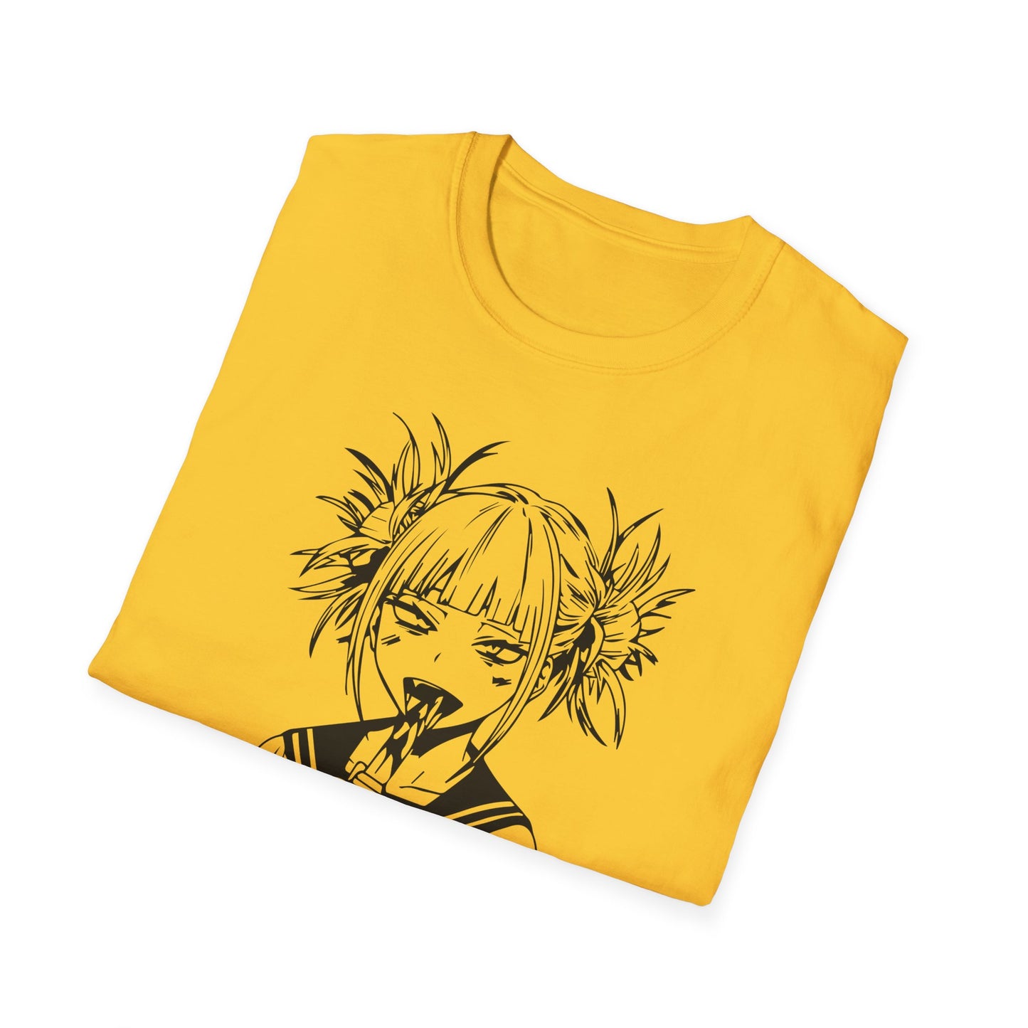 Cute Anime Character Unisex Softstyle T-Shirt - Perfect for Fans and Casual Wear