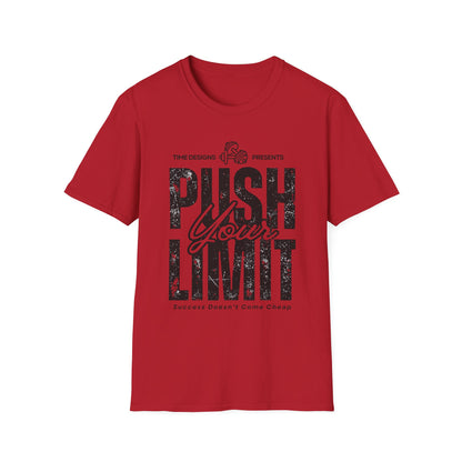 Motivational Unisex Softstyle T-Shirt - 'Push Your Limit'