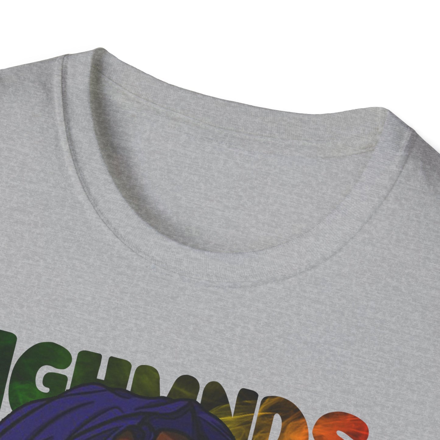 High minds Unisex Softstyle T-Shirt - Unique Artistic Design