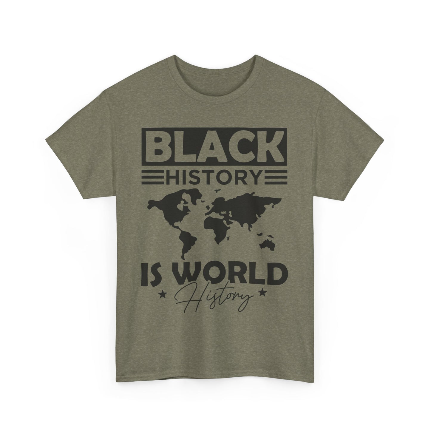 Black History Awareness Tee, Unisex Cotton T-Shirt, Black History Month Shirt, Cultural Pride Apparel, Educational Gift