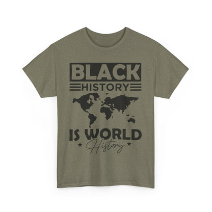 Black History Awareness Tee, Unisex Cotton T-Shirt, Black History Month Shirt, Cultural Pride Apparel, Educational Gift