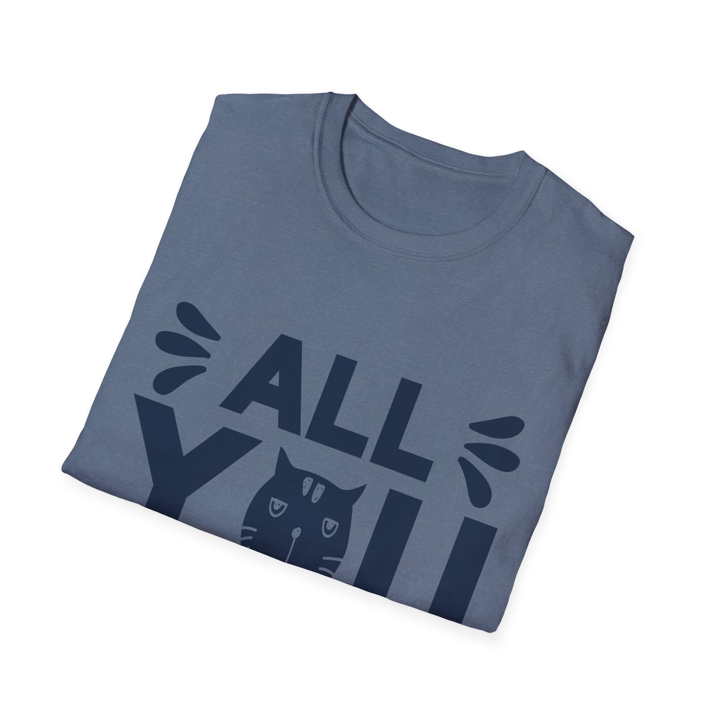All You Need Is Cat Unisex Softstyle T-Shirt | Cute Cat Lover Tee, Gift for Pet Owners, Funny Cat T-Shirt, Cat-Themed Apparel, Birthday Gift