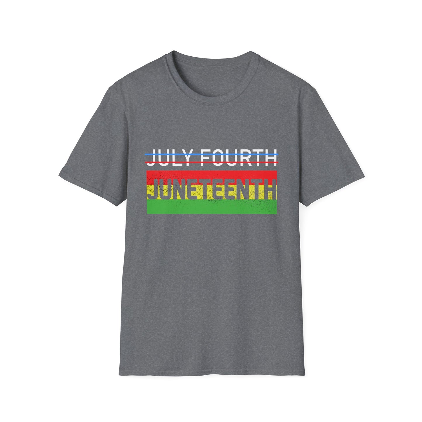 Juneteenth and July Fourth Celebration T-Shirt, Unisex Tee for Summer, Events, Independence Day, African American Heritage