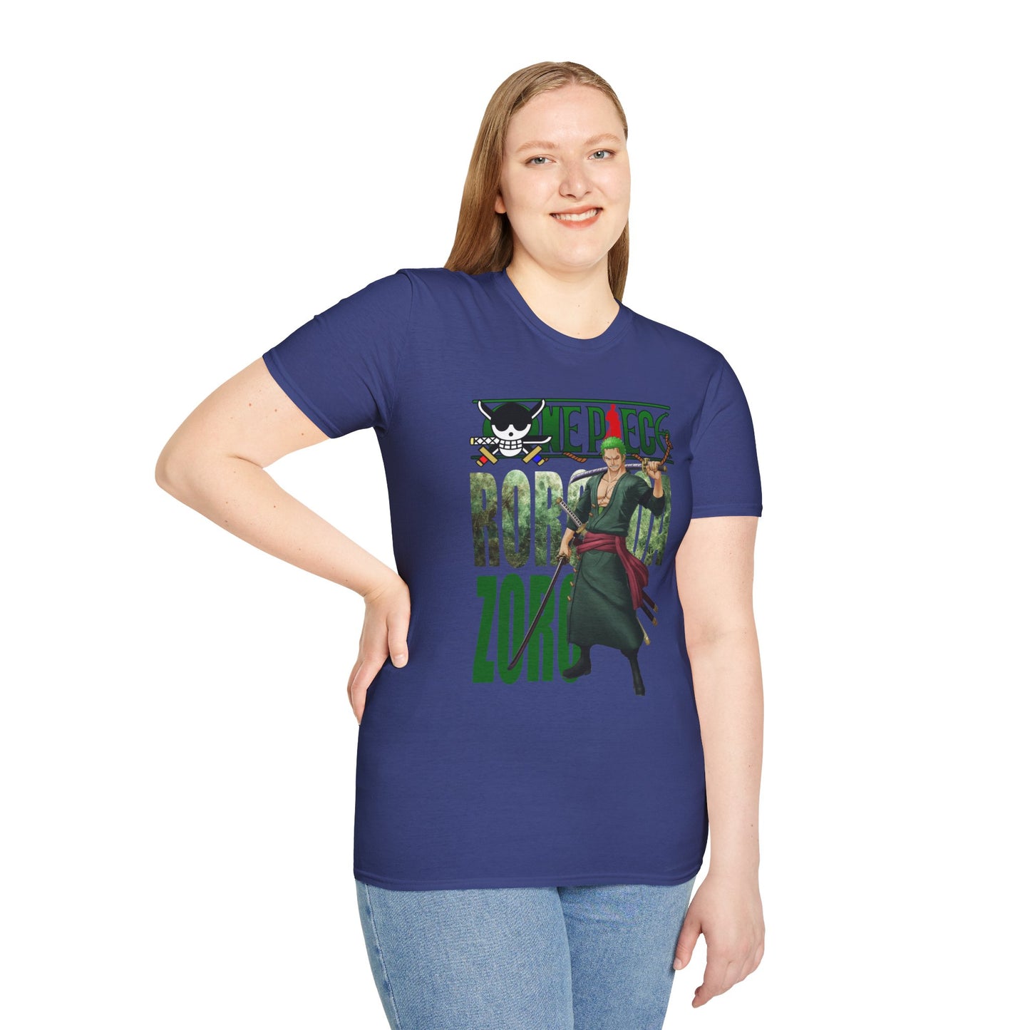 Epic Zoro Unisex Softstyle T-Shirt - One Piece Fan Apparel