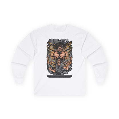Attack on Titan Anime Long Sleeve Tee — Eren Titan Graphic Shirt
