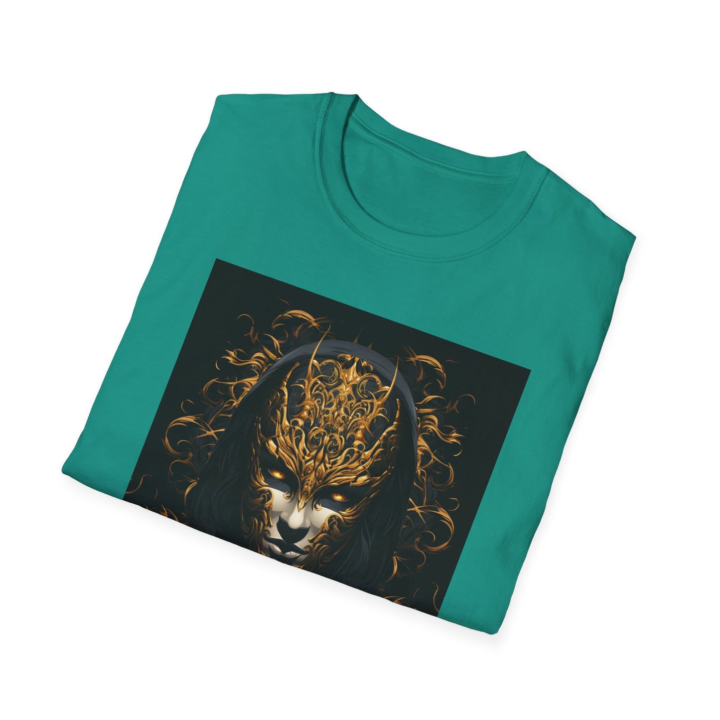 Mystical Art Unisex Softstyle T-Shirt - Enigmatic Design