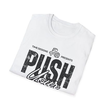 Motivational Unisex Softstyle T-Shirt - 'Push Your Limit'
