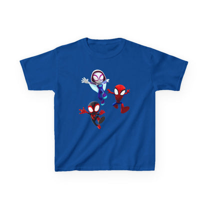 Kids Spider-Man Adventure Tee - Fun and Cozy Cotton T-Shirt for Young Superhero Fans