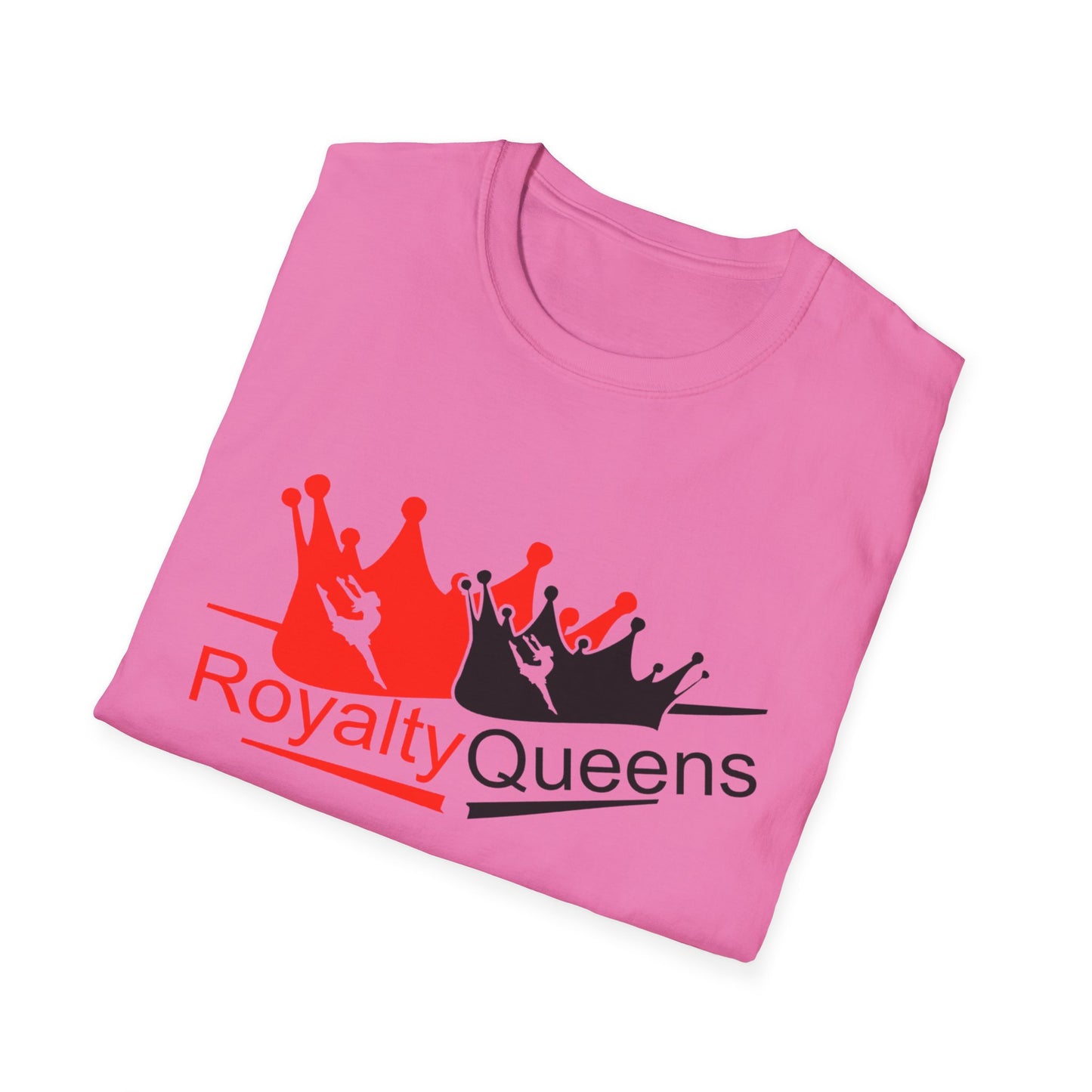 Royalty Queens Unisex Softstyle T-Shirt | Gifts for Her, Birthday Celebration, Empowerment Apparel, Bold Fashion, Casual Wear