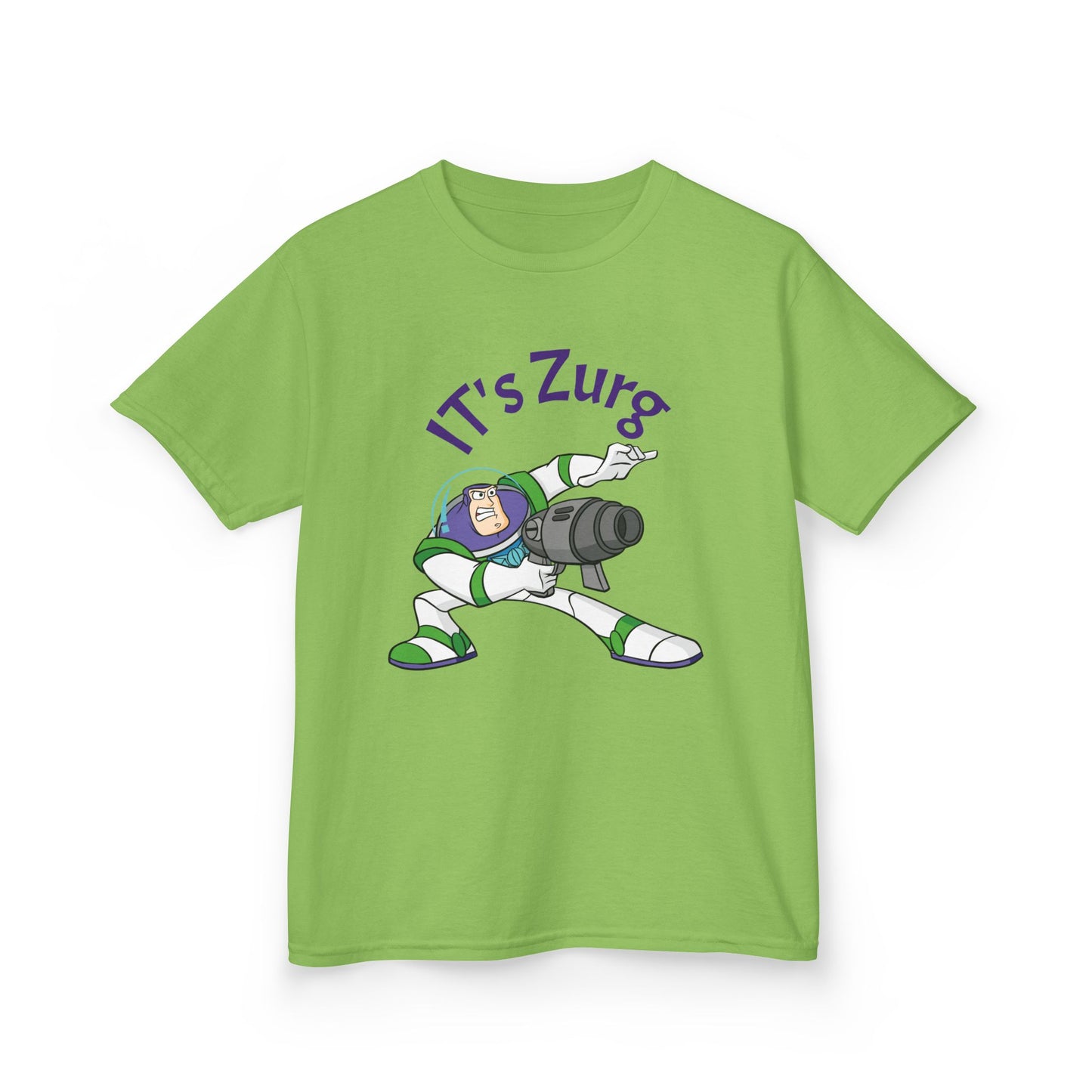 Kids Buzz Lightyear Tee - 'It's Zorg' Fun Cotton T-Shirt