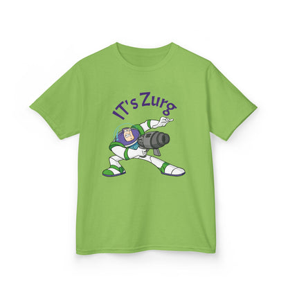Kids Buzz Lightyear Tee - 'It's Zorg' Fun Cotton T-Shirt