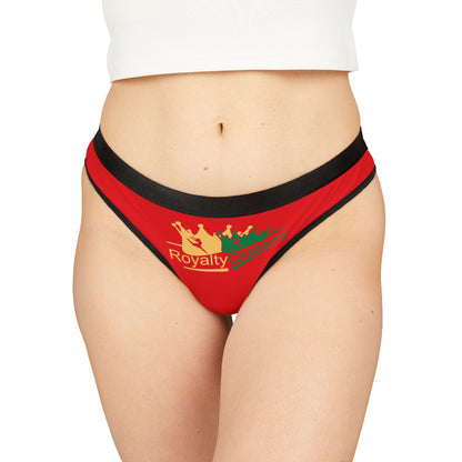 Royalty Queens Women's Thongs, Comfortable Underwear, Unique Gifts for Her, Fun Lingerie, Everyday Essentials