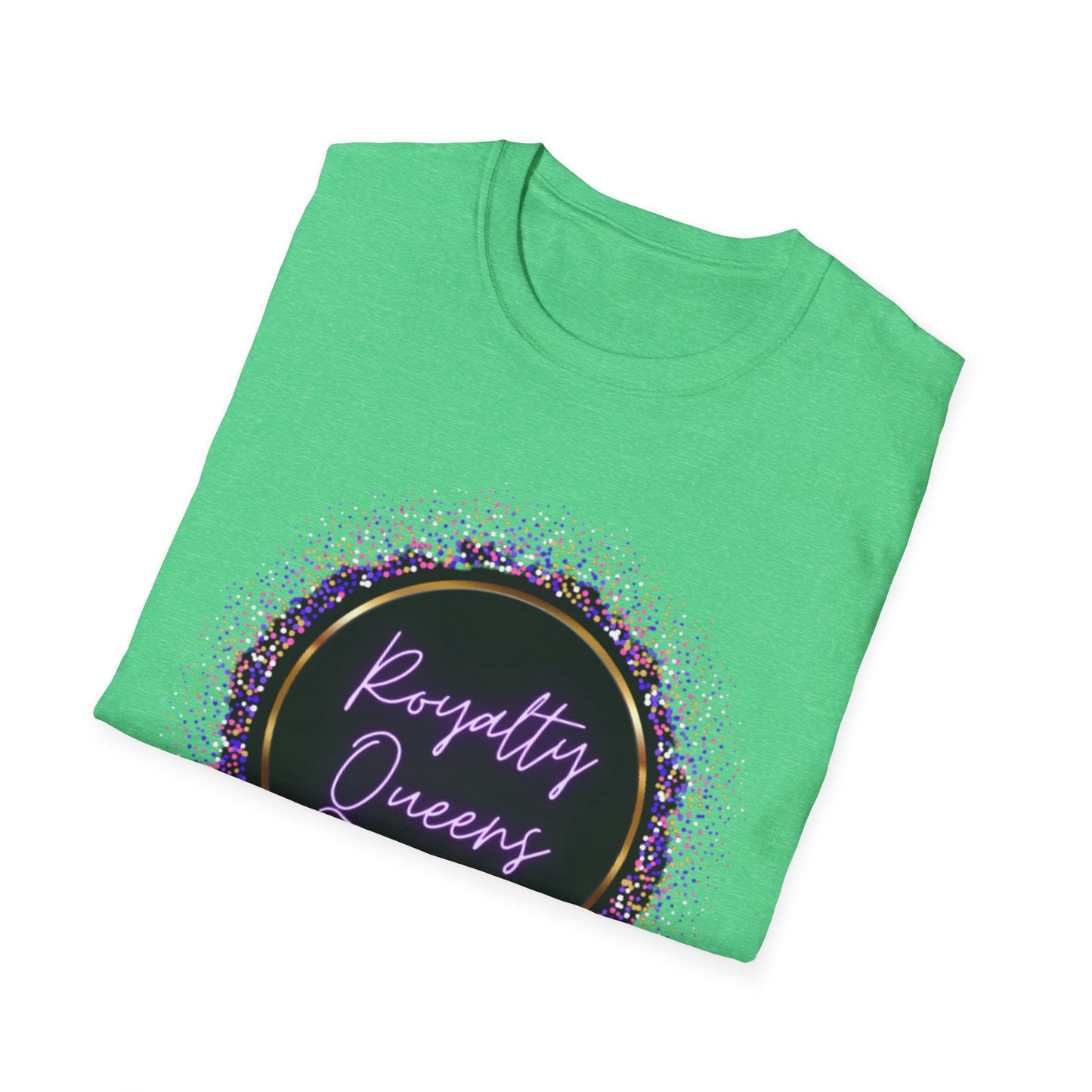 Royalty Queen Unisex Softstyle T-Shirt - Celebrate Empowerment, Perfect Gift for Queens, Birthday, Party, Casual Wear, Inspirational Tee