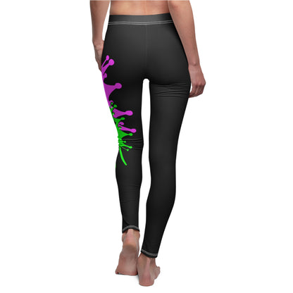Royalty Queen Women's Casual Leggings - Colorful & Comfortable Activewear