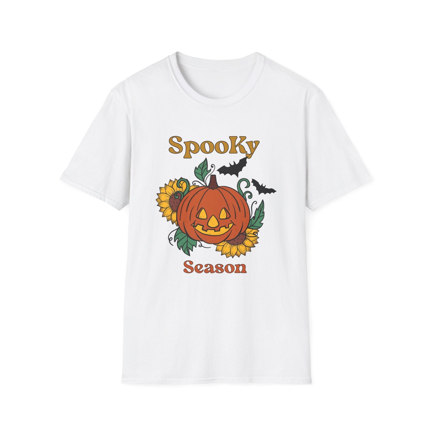 Spooky Season Unisex T-Shirt, Halloween Shirt, Pumpkin Tee, Fall Clothing, Festive Apparel