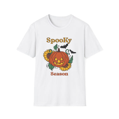Spooky Season Unisex T-Shirt, Halloween Shirt, Pumpkin Tee, Fall Clothing, Festive Apparel