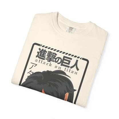Anime Graphic T-Shirt, Attack on Titan Tee, Unisex Casual Shirt, Gift for Anime Fans, Streetwear Style
