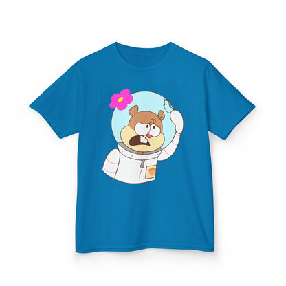 Astronaut Bear Kids Tee, Fun T-Shirt for Kids, Cute Space Graphic Shirt, Birthday Gift, Summer Outfit, Kids Apparel