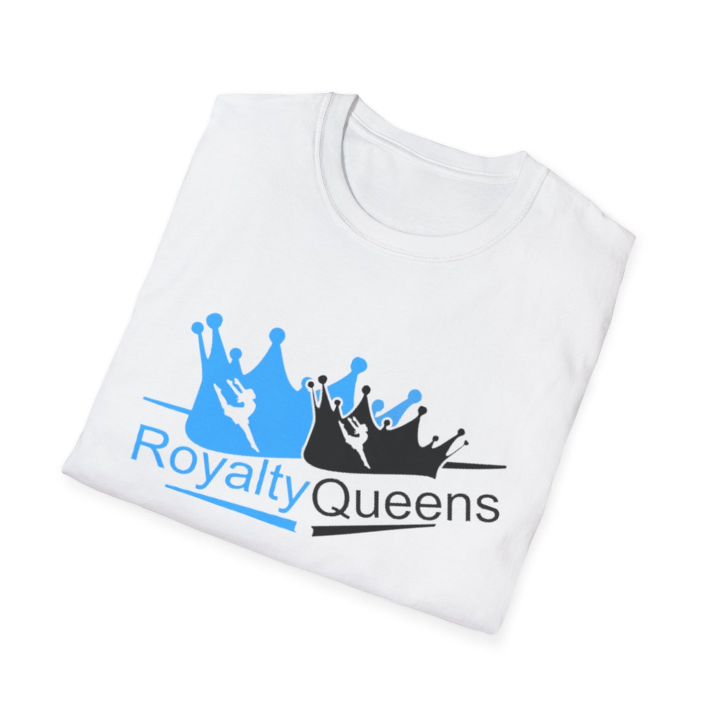 Royalty Queens Unisex Softstyle T-Shirt, Casual Tee, Gift for Queens, Birthday Shirt, Empowerment Apparel, Everyday Wear