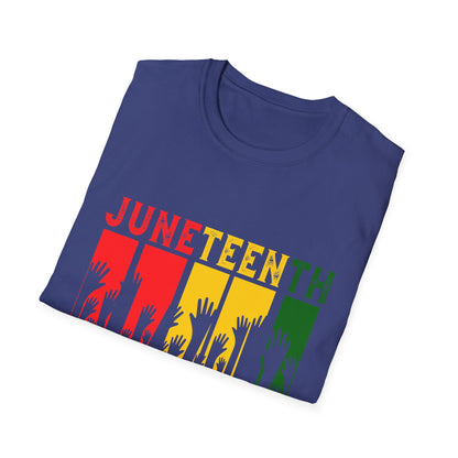 Juneteenth Celebration T-Shirt | Soft, Unisex, Freedom, Heritage, Cultural Pride, Gift, Commemorative Wear