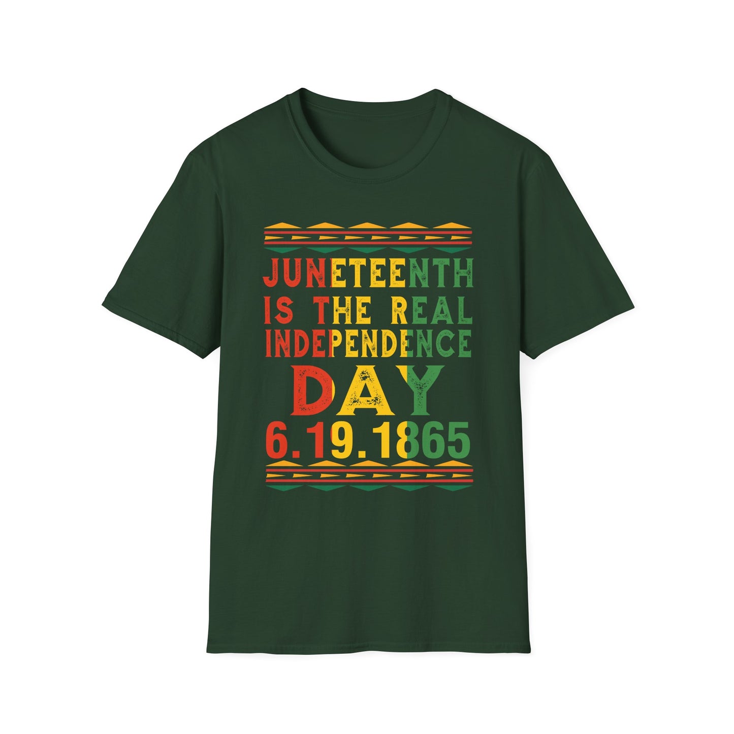 Juneteenth Independence Day T-Shirt, Softstyle Tee, Celebration Apparel, Black History Month, Gift for Activists, Unique Statement Shirt