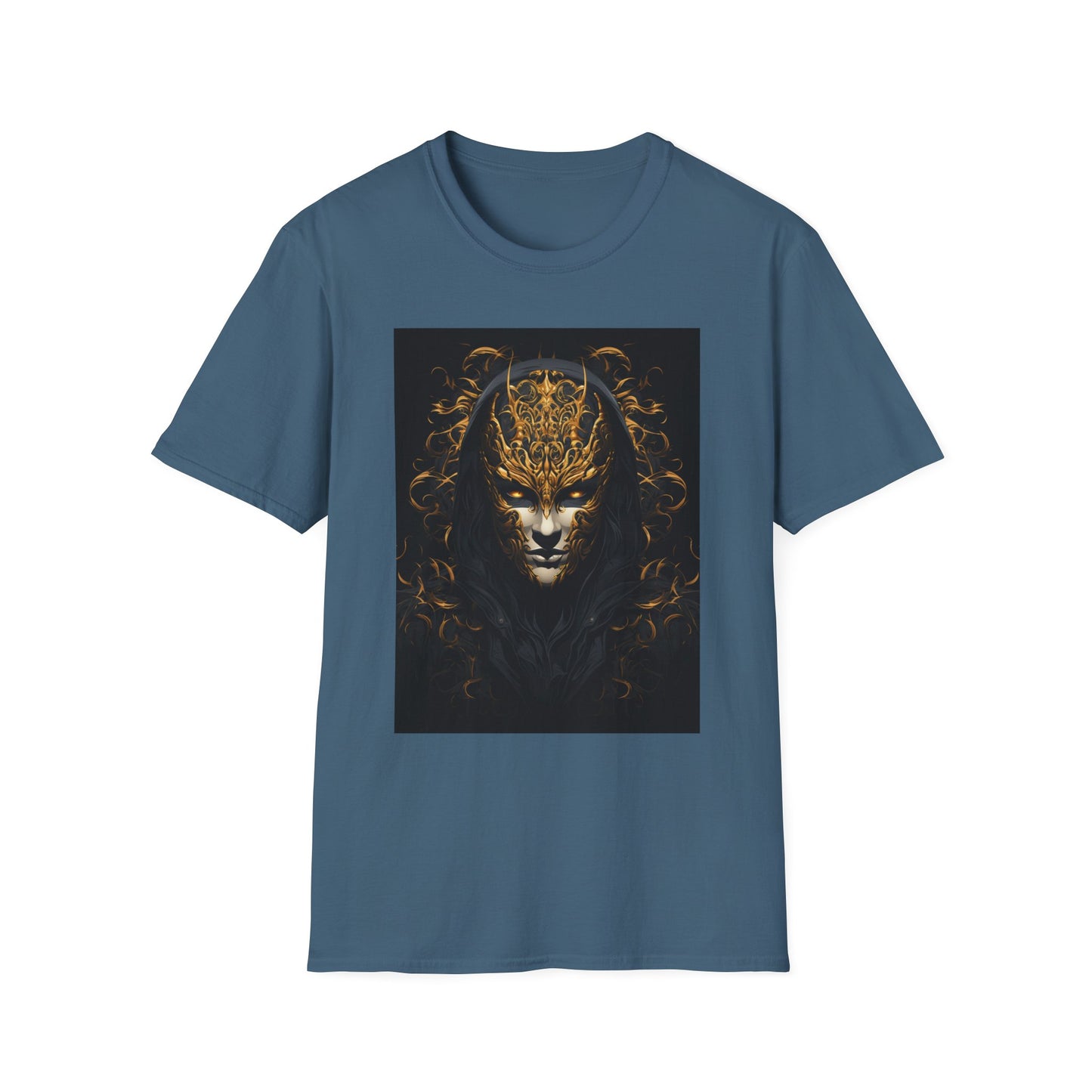 Mystical Art Unisex Softstyle T-Shirt - Enigmatic Design