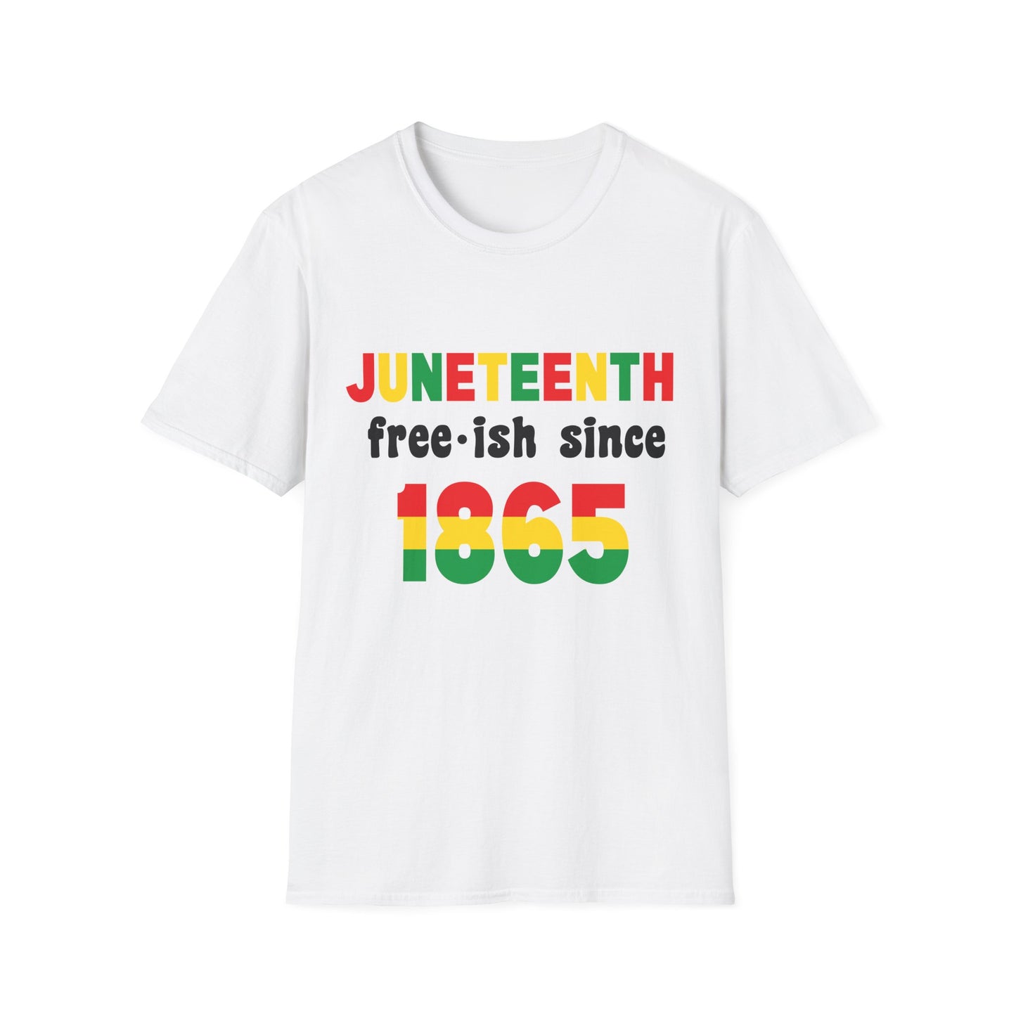Juneteenth Celebration T-Shirt, Unisex Tee, History Shirt, Freedom Apparel, Juneteenth Gift for Him or Her, Equality Tee, 1865 Design