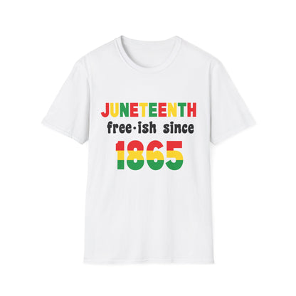 Juneteenth Celebration T-Shirt, Unisex Tee, History Shirt, Freedom Apparel, Juneteenth Gift for Him or Her, Equality Tee, 1865 Design