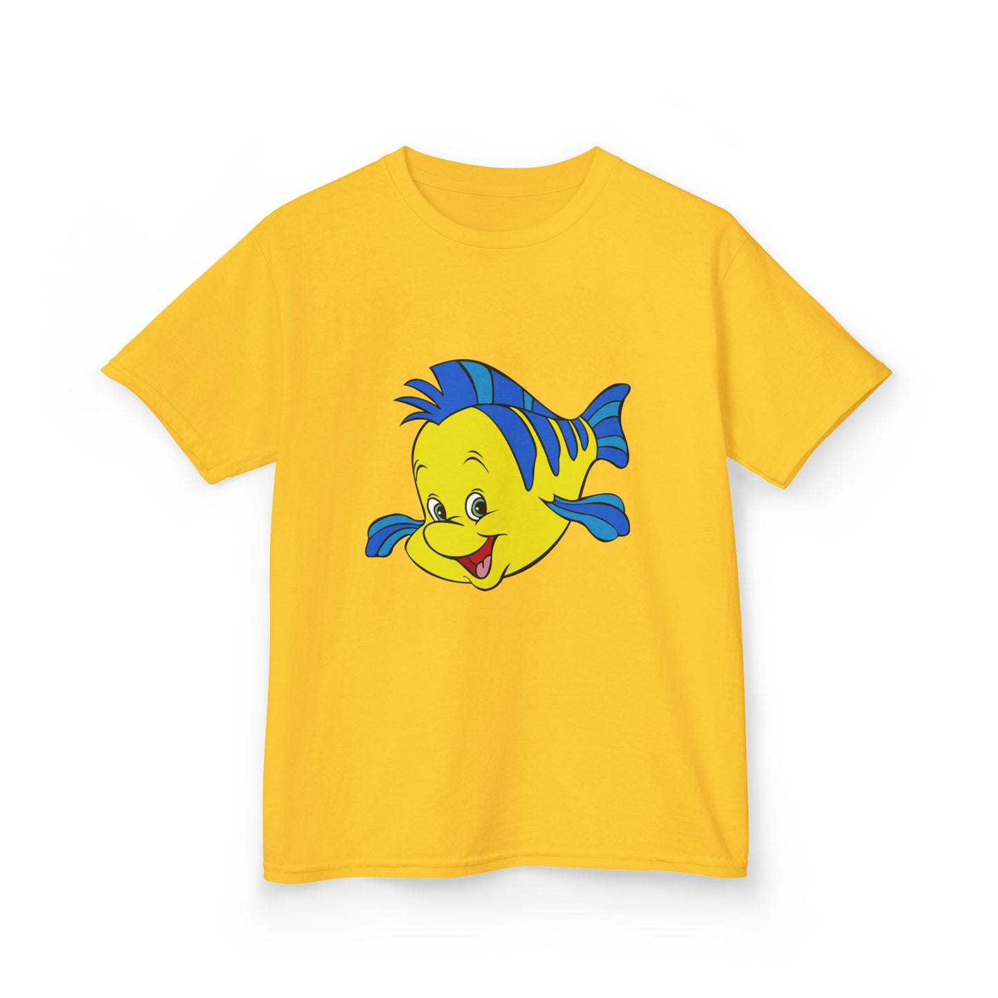 Kids Cartoon Fish Tee - Fun Summer T-Shirt, Gift for Birthday, Beach Day, Family Outings, Vacation Wear
