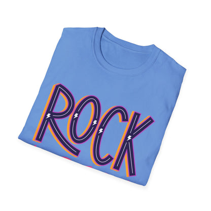 Rock On Unisex T-Shirt, Music Lover's Tee, Concert Outfit, Gift for Musicians, Fun Casual Wear