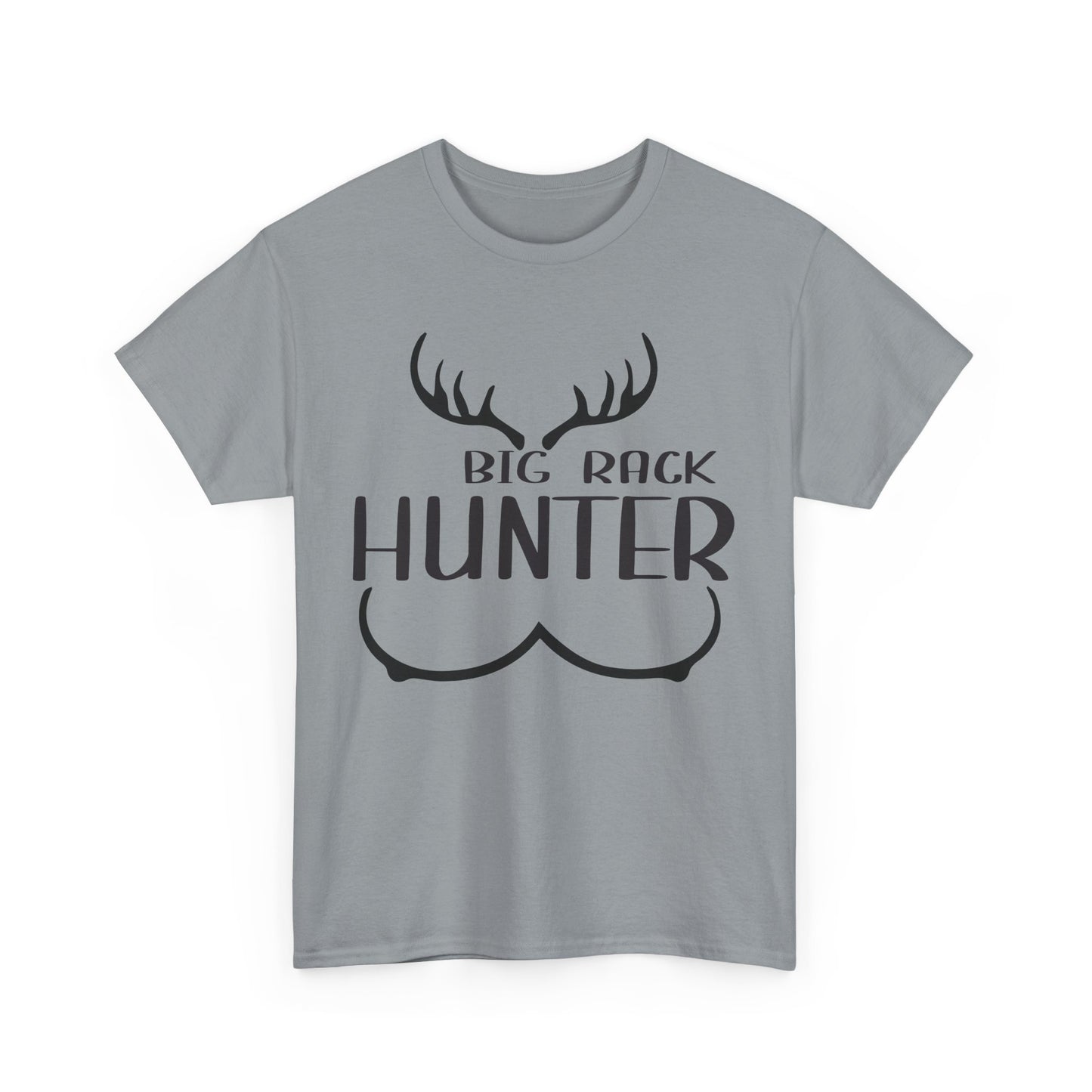 Hunting Humor Tee, Big Rack Hunter, Funny Hunter Shirt, Outdoor Apparel, Gift for Hunting Enthusiasts