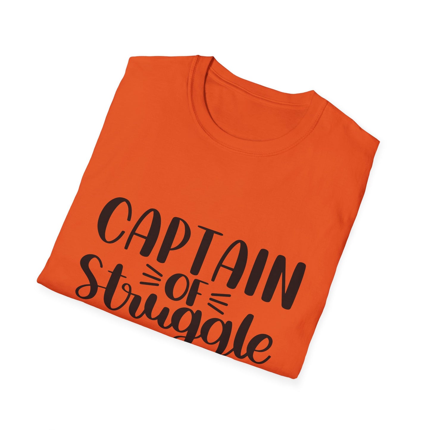 Captain of the Struggle Bus Unisex Softstyle T-Shirt