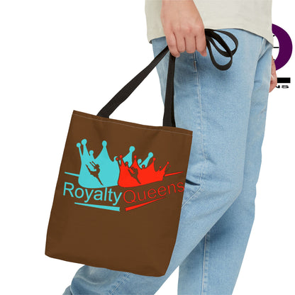 Stylish Royalty Queens Tote Bag, Shopper Bag, Queen Tote, Gift for Her, Fashion Accessory, Birthday Present, AOP Design