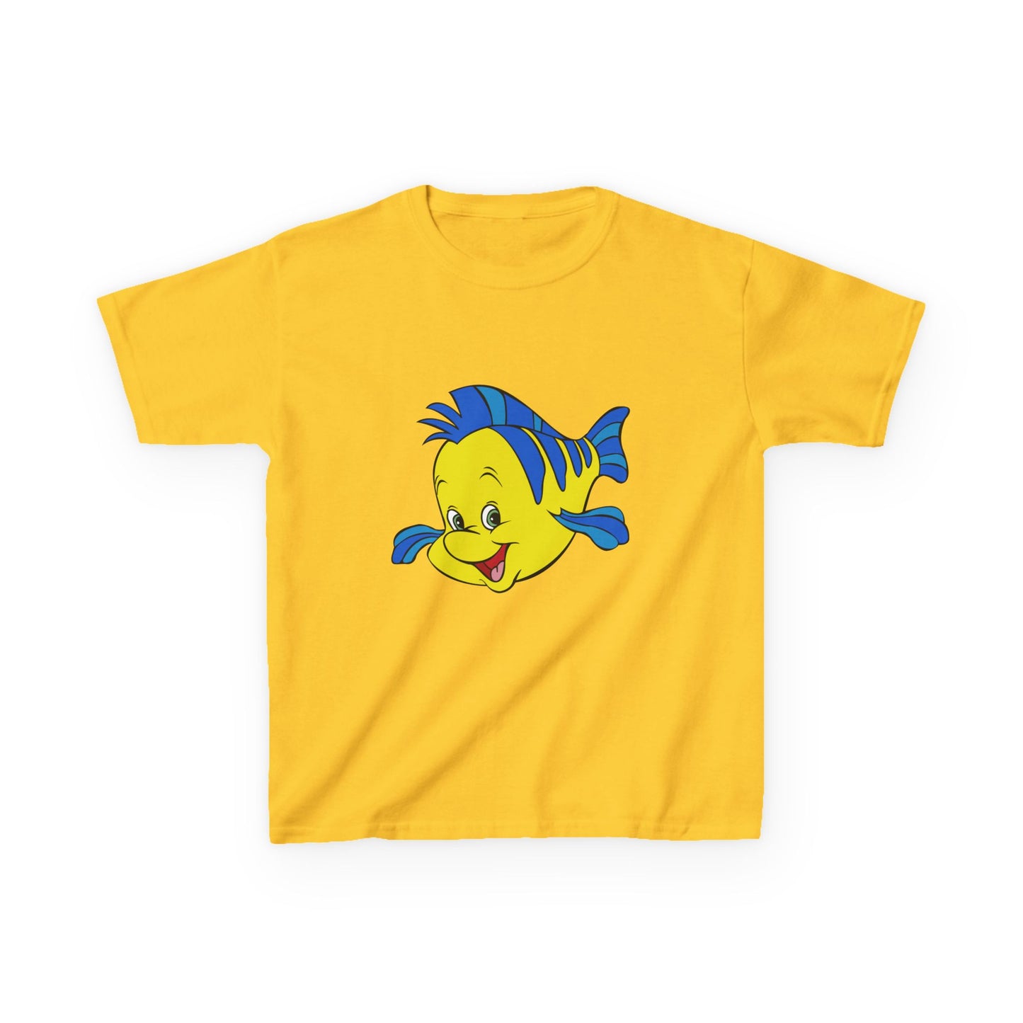 Kids Cartoon Fish Tee - Fun Summer T-Shirt, Gift for Birthday, Beach Day, Family Outings, Vacation Wear