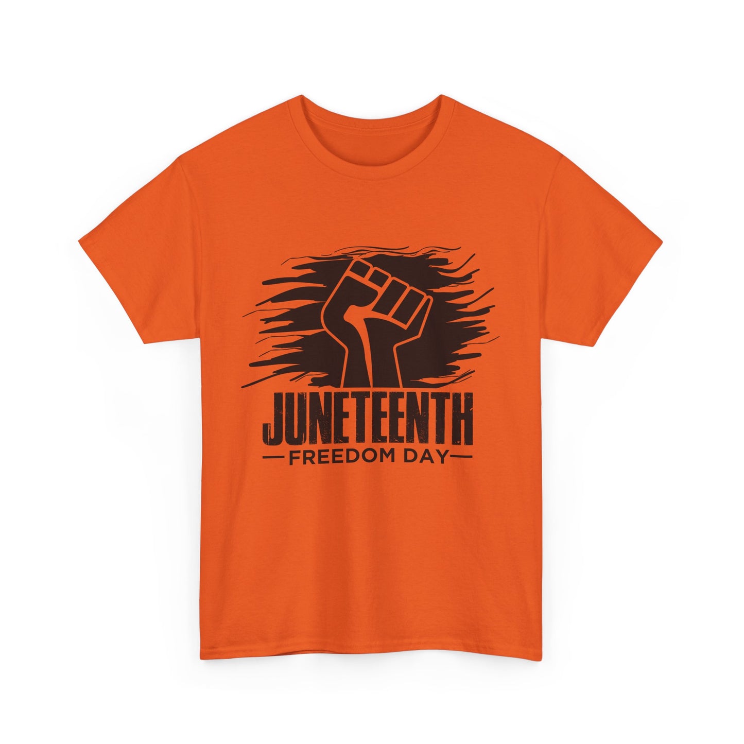 Juneteenth Freedom Day Tee, Unisex Heavy Cotton, Black Power Graphic Shirt, Everyday Wear, Freedom Celebration Apparel, Juneteenth Gift