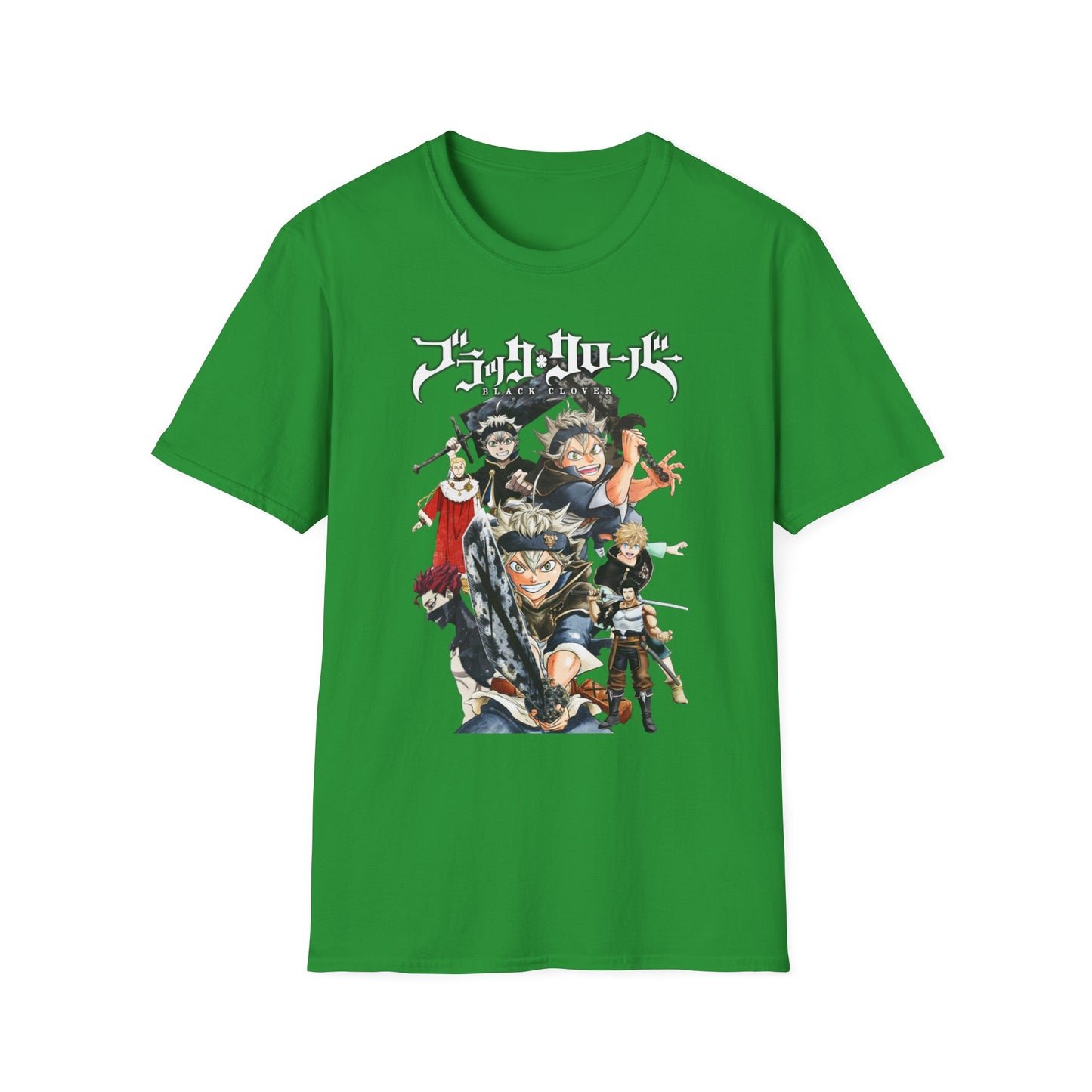 Unisex Softstyle T-Shirt - 'Create Your Own Calm' & Anime Design