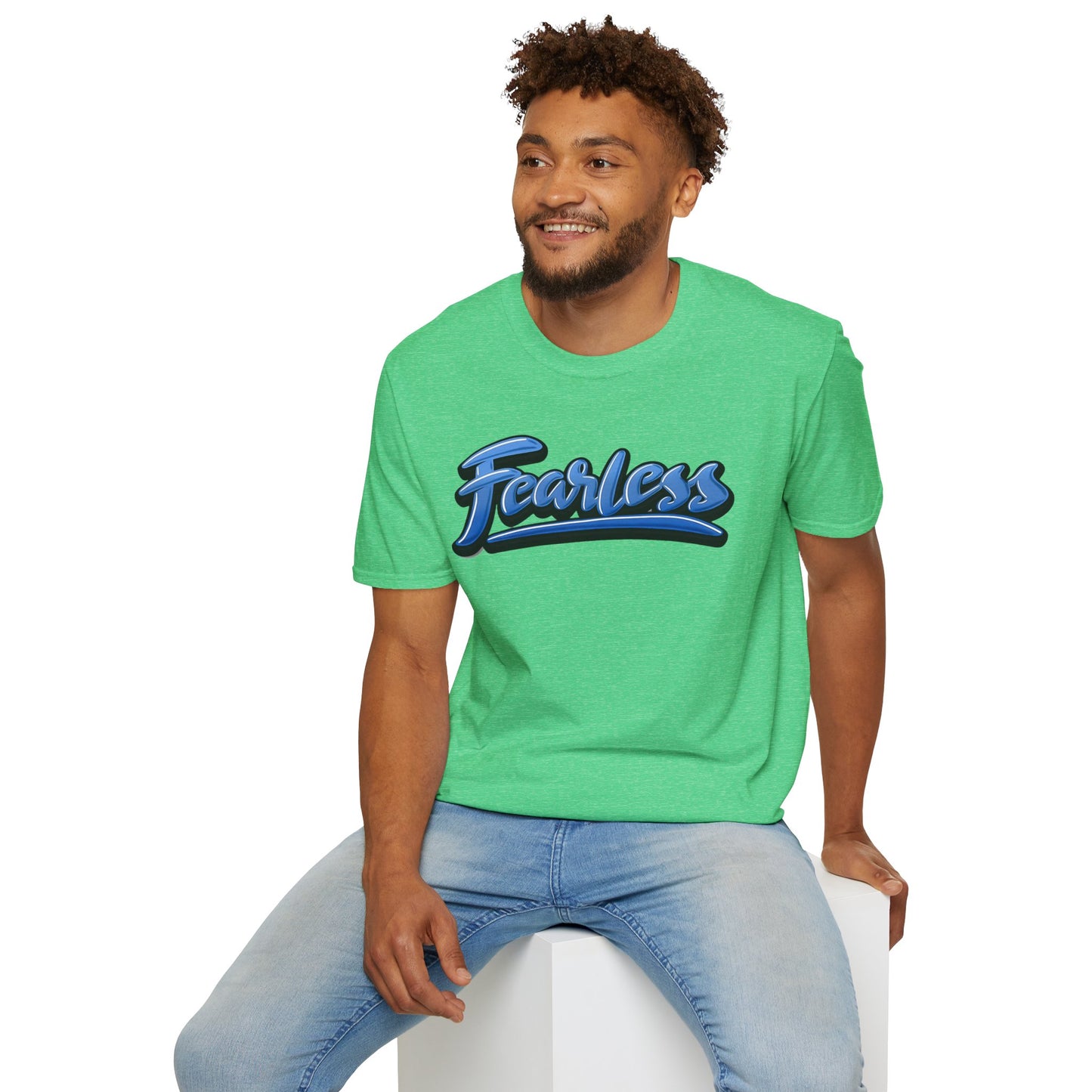 Fearless Unisex Softstyle T-Shirt - Inspiring Graphic Tee for Confident Self-Expression