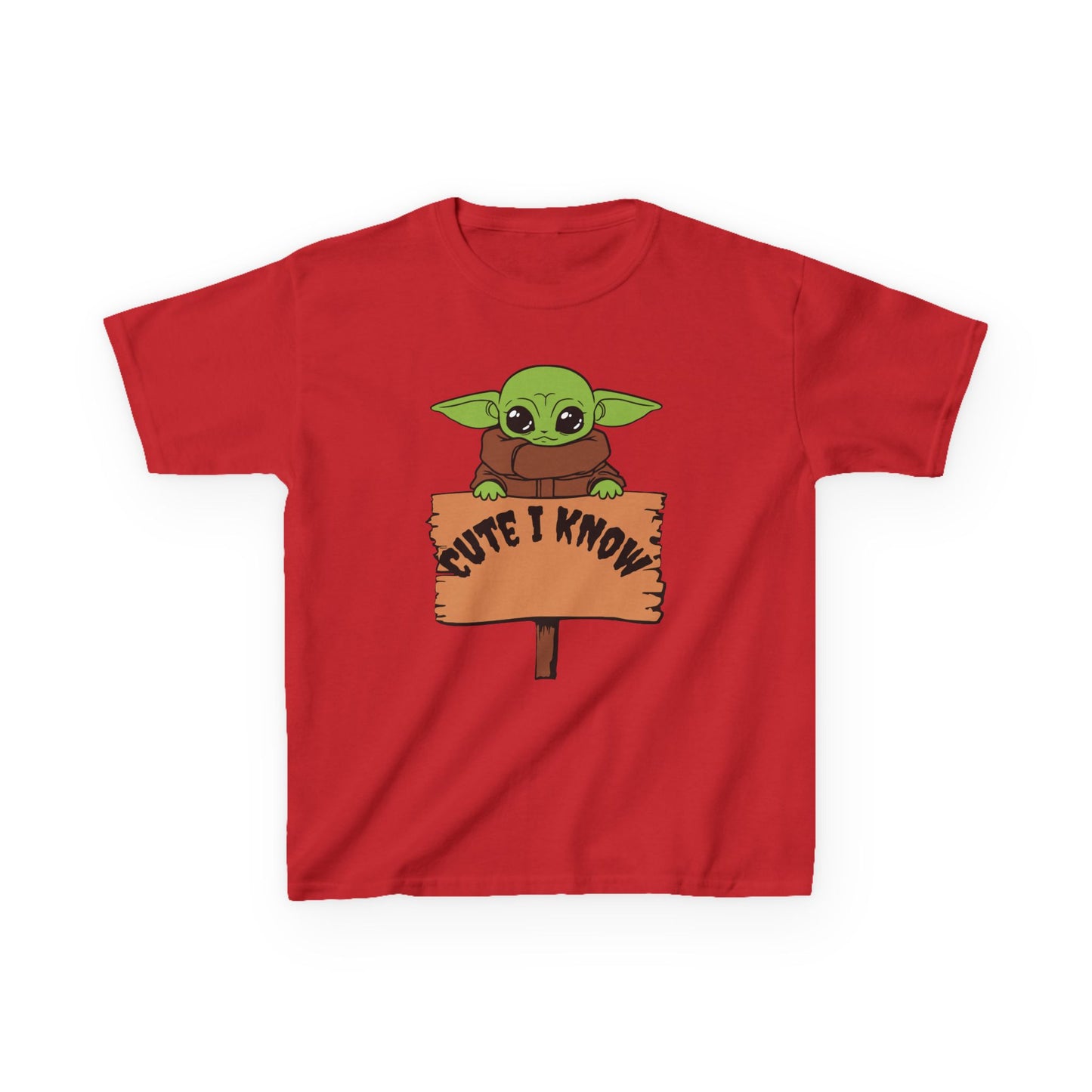 Cute Baby Alien Kids Tee - "Cute I Know" Design for Trendy Kids