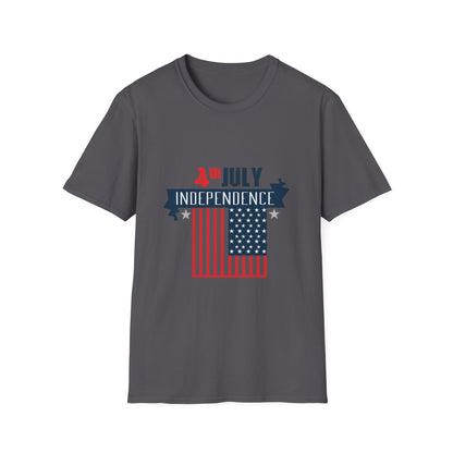 Independence Day Unisex T-Shirt, 4th of July Tee, Holiday Shirt, Patriotic Apparel, Summer Celebration Wear