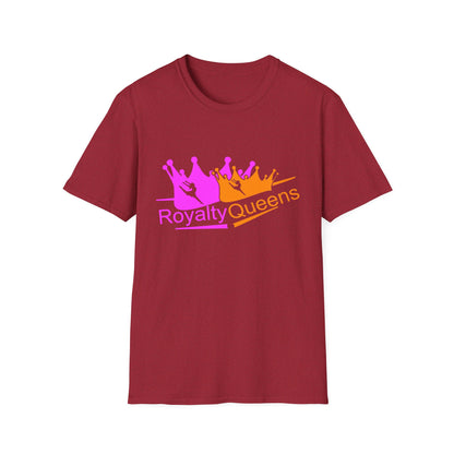 Royalty Queens Unisex T-Shirt, Soft Cotton Tee for Celebrations, Birthday Gifts, Queen's Day Essentials, Casual Wear, Fun Party Outfits