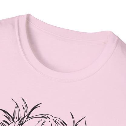 Cute Anime Character Unisex Softstyle T-Shirt - Perfect for Fans and Casual Wear