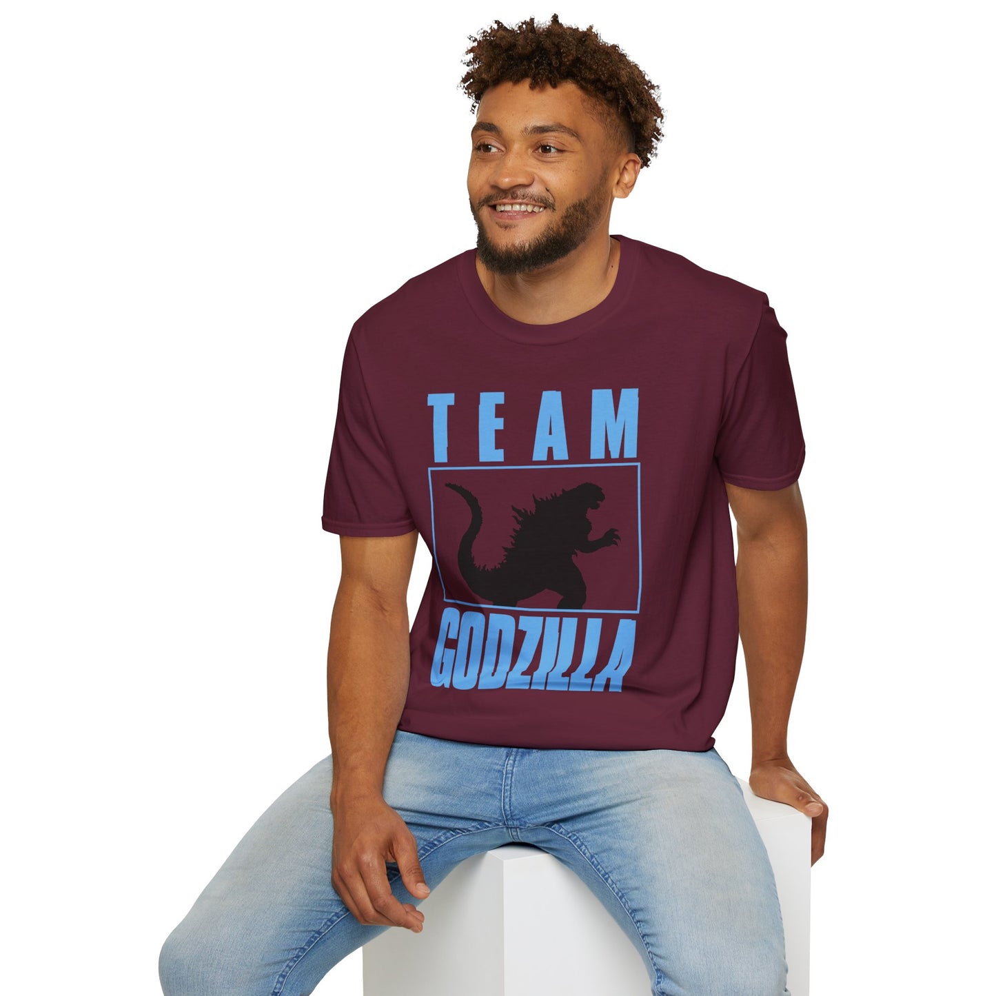 Team Godzilla Unisex Softstyle T-Shirt - Perfect for Monster Fans