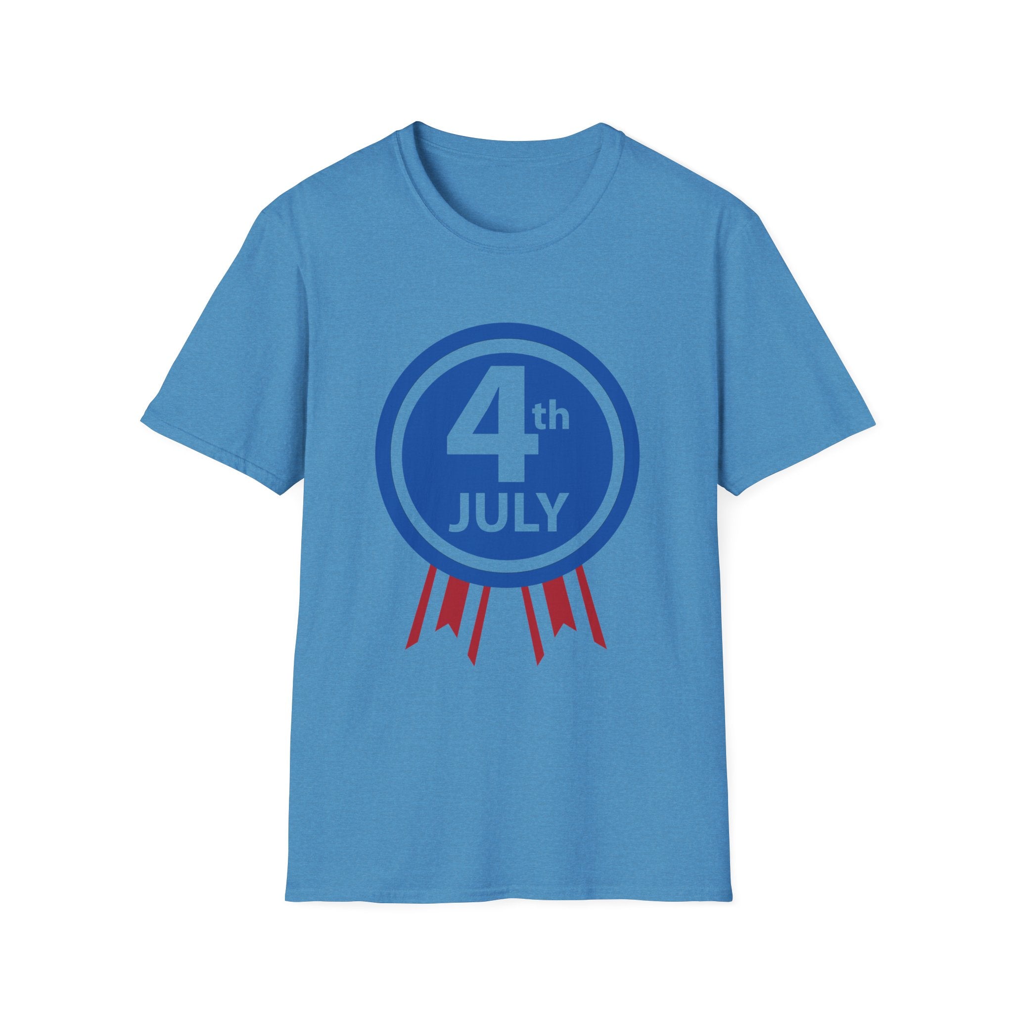 4th of July Unisex Softstyle T-Shirt, Independence Day Tee, Patriotic Shirt, July 4th Celebration T-Shirt, USA Pride Clothing