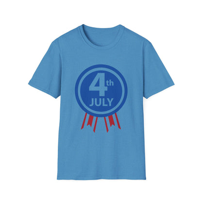 4th of July Unisex Softstyle T-Shirt, Independence Day Tee, Patriotic Shirt, July 4th Celebration T-Shirt, USA Pride Clothing