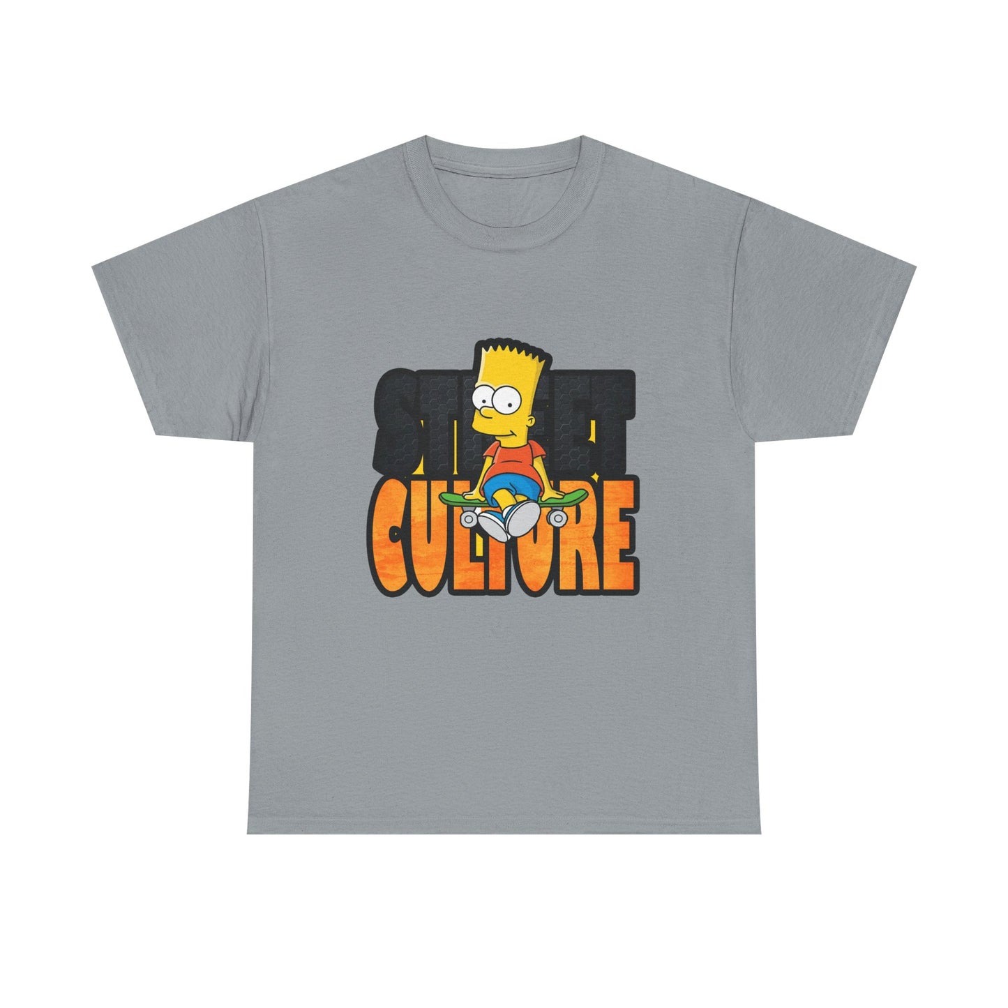 Retro Bart Simpson Unisex Heavy Cotton Tee - Street Culture Vibe