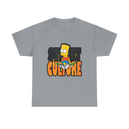 Retro Bart Simpson Unisex Heavy Cotton Tee - Street Culture Vibe