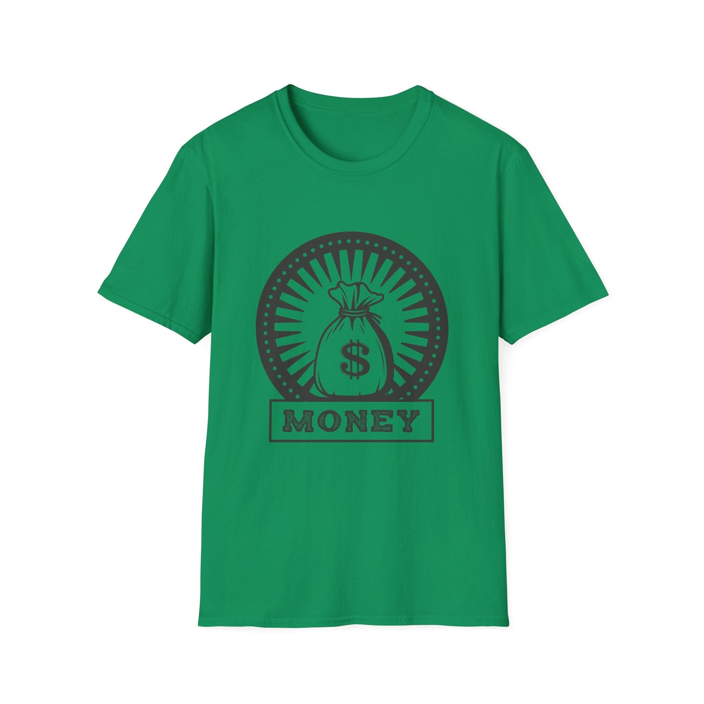 Money Bag Graphic Unisex T-Shirt - Perfect for Hustlers and Entrepreneurs